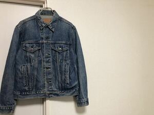 80sヴィンテージ MADE IN USAアメリカ製リーバイス70505-0216デニムジャケットジージャンsize 40R