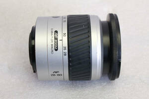 送料520円。中古。ミノルタ　MINOLTA AF 28-80mm F3.5-5.6 シルバー　αマウント。 管理B25