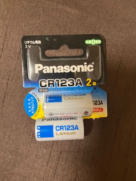 パナソニック リチウム電池 CR-123AW