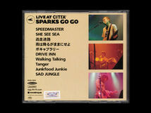 ■CD■SPARKS GO GO / LIVE AT CITTA'■スパークス・ゴー・ゴー■_画像2
