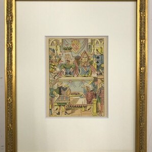 【特価】 ≪ ジョン テニエル ≫ アンティークオリジナル木版画 不思議の国のアリス ⅩⅩ 1899年 SIR JOHN TENNIEL