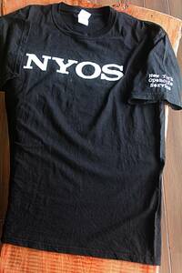 NYOS★　ニューヨークオープンカフェサービスS/STシャツ新XL BK★希少