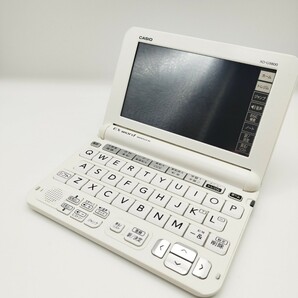 CASIO 電子辞書 XD-G9800 カシオ ホワイト ケース 高校生モデル エクスワードの画像1