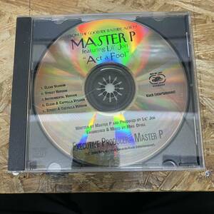シ● HIPHOP,R&B MASTER P - ACT A FOOL INST,シングル CD 中古品