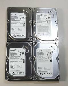 KN3517 【中古品】4個セット Seagate ST500DM002 HDD 500GB 