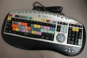 NoS480☆Shuttle Keyboard 5202 Professional Keyboard for Final Cut Pro Mac用 映像編集用 簡易動作確認済みジャンク品扱いです◇