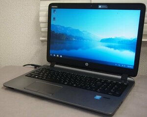 NoS231☆HP ProBook 450 G2 USBポート破損・底面蓋欠損でジャンク！Core i3 4030U 1.9GHz/メモリ2GB/HDD欠/SDVD/15.6型/部品取り用に◇