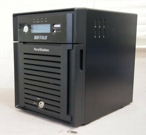 NoS014*BUFFALO TeraStation WS-Q2.0TL/R5 HDD нет * монтажный прибор 2 штук нет * ключ нет *LCD отображать NG Junk! снятие деталей для пожалуйста *