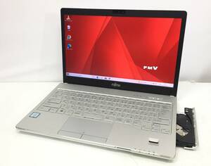 8322 ストレージ欠品等 WS1/W Core I5 6200U 2.3Ghz 4GB DVD FMVWWS17　簡易起動確認 部品取りにも