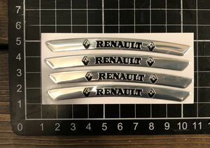  Renault rim sticker 4 pieces set.