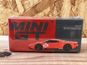 MINI GT 1/64 Ford GT Alan Mann Heritage Edition 476L 左 フォード アラン・マン ヘリテージエディション 即決