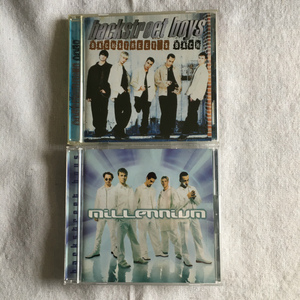 BACKSTREET BOYS アルバム「BACKSTREET'S BACK（1997年・2nd）」「MILLENNIUM（1999年・3rd）」2枚セット　＊他の商品との同梱　不可