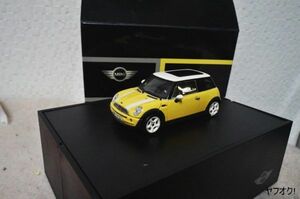 ミニクーパー 1/43 ミニカー 難あり MINI COOPER イエロー