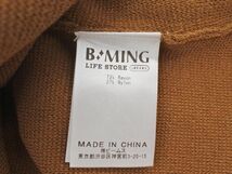 B:MING ｂｙ BEAMS フレアスリーブ ニット セーター sizeONE/キャメル ■◇ ☆ ddb4 レディース_画像7