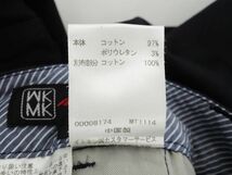 MICHEL KLEIN ミッシェルクラン HOMME ハーフ パンツ size46/紺 ■◆ ☆ ddb7 メンズ_画像5