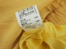 ネコポスOK coen コーエン フレア ロング スカート sizeS/黄 ■◇ ☆ ddb8 レディース_画像5