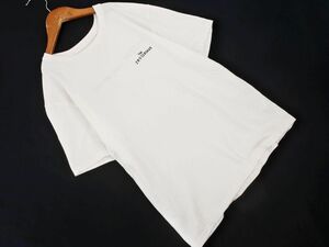 ネコポスOK アングリッド 刺繍 Tシャツ sizeF/白 ■◆ ☆ ddc1 レディース