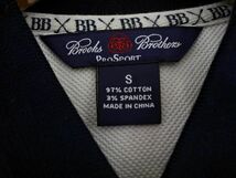 BROOKS BROTHERS ブルックスブラザーズ ゴルフ ボーダー ポロシャツ sizeS/白ｘラベンダー ■◆ ☆ ddc6 レディース_画像4