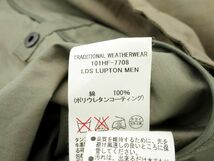 Traditional Weatherwear トラディショナル ウェザーウェア モッズ コート size32/カーキ ■◇ ☆ ddc8 メンズ_画像8