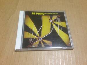 旧規格 CD タンジェリン・ドリーム ル・パーク 32DP263 CBS/SONY TANGERINE DREAM LE PARC　　光3D4