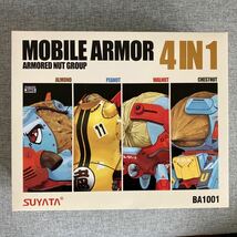 入手困難 レア sutaya スタヤ MOBILE ARMOR 昭和 レトロ メカ デザイン プラモ 4セット 検) ロボット タツノコ パワードスーツSF3D Ma.k_画像1