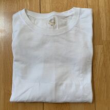Kaepa ケイパ Tシャツ ホワイト メンズ MENS サイズ M チェスト88-96 綿85% ポリエステル15% 中古品 ワンシーズン使用 送料無料_画像9