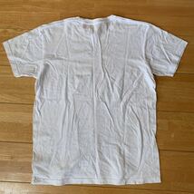 Kaepa ケイパ Tシャツ ホワイト メンズ MENS サイズ M チェスト88-96 綿85% ポリエステル15% 中古品 ワンシーズン使用 送料無料_画像2