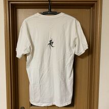 SELF-EVOLUTION SURRIZE Tシャツ ホワイト メンズ MENS サイズ L 綿100% 中古品 ワンシーズン使用 送料無料_画像9