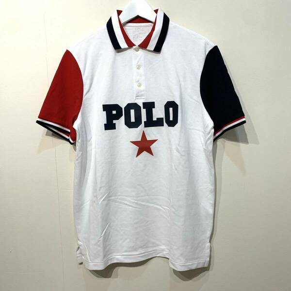 POLO RALPH LAUREN ポロシャツ ポロ ラルフローレン POLO SHIRT STAR スター 星条旗 星 M