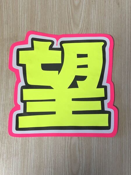 手作りうちわ★文字のみ★望