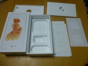 Phone6S Rose Gold　純正 化粧箱 外箱、アップル シール 本体ありません