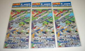  including carriage!... is ... seal! Plarail HELLO seal 3 sheets 