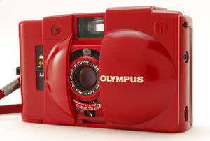 OLYMPUS オリンパス XA2 レッド フィルムカメラ コンパクトカメラ (oku1866)