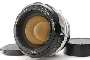  Nikon Nikon non Ai NIKKOR-S Auto 55mm f1.2 lens (oku165)