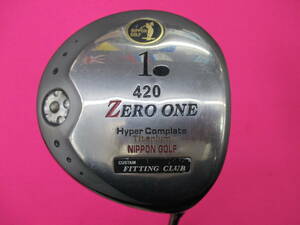 NIPPON GOLF ZERO ONE 420 ドライバー FLEX R