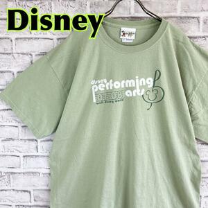 Disney ディズニー WDW パフォーミングアーツ Tシャツ 半袖 輸入品 春服 夏服 海外古着 ゆったり プリント ディズニーワールド 舞台 演劇