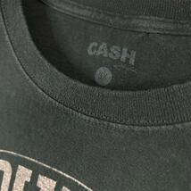 Johnny Cash ジョニー・キャッシュ 歌手 人物 Tシャツ 半袖 輸入品 春服 夏服 海外古着 ゆったり プリント 俳優 スター 作家_画像7