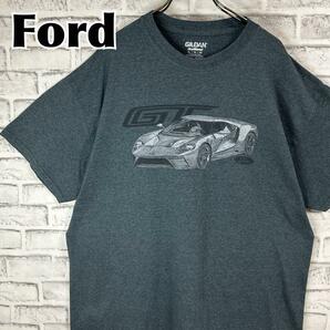 Ford Performance フォードパフォーマンス GT 両面デザイン 車 Tシャツ 半袖 輸入品 春服 夏服 海外古着 会社 カー 外車 企業 自動車 外車