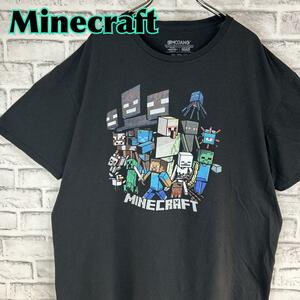 Minecraft マインクラフト モンスター ゲーム Tシャツ 半袖 輸入品 春服 夏服 海外古着 クリーパー エンダーマン ゾンビ ウィザー