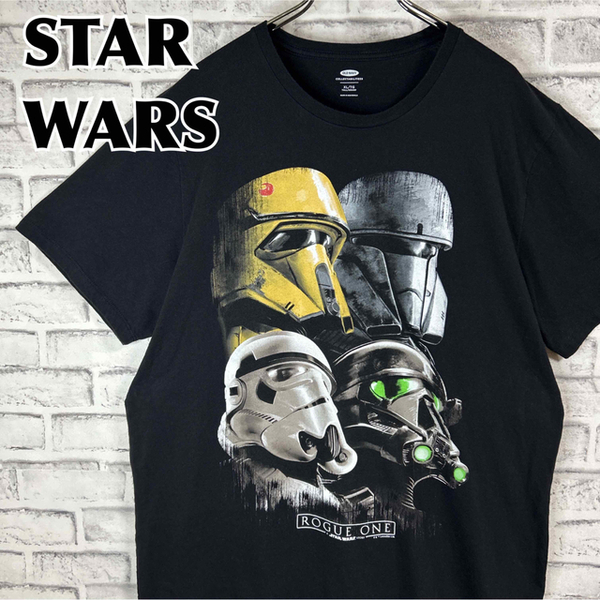 STAR WARS スターウォーズ ローグワン ムービー Tシャツ 半袖 輸入品 春服 夏服 海外古着 映画 シネマ ムービー 洋画 宇宙 アクション SF