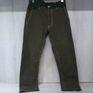 COMME des GARCONS DEUX メンズパンツ XS カーキ