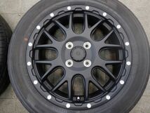 S 送料無料 新作 WEDS マッドヴァンス 08 15 4H100 4.5J+45 ヨコハマ ブルーアース 165/65R15 タフト ソリオ デリカD2 アトレー ハスラー_画像5