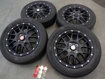 S 送料無料 新作 WEDS マッドヴァンス 08 15 4H100 4.5J+45 ヨコハマ ブルーアース 165/65R15 タフト ソリオ デリカD2 アトレー ハスラー_画像1