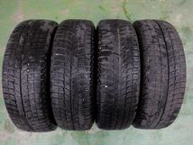 O 送料無料 バリ山 Weds VELVA イゴール 15 5H114.3 6J+43 ミシュラン X-ICE3+ 195/65R15 セレナ ラフェスタ アイシス アクセラ プレマシー_画像8