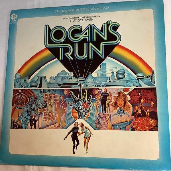 【 レコード 】「2300年未来への旅」サウンドトラック★LOGAN’S RUN モンド・カルトSF