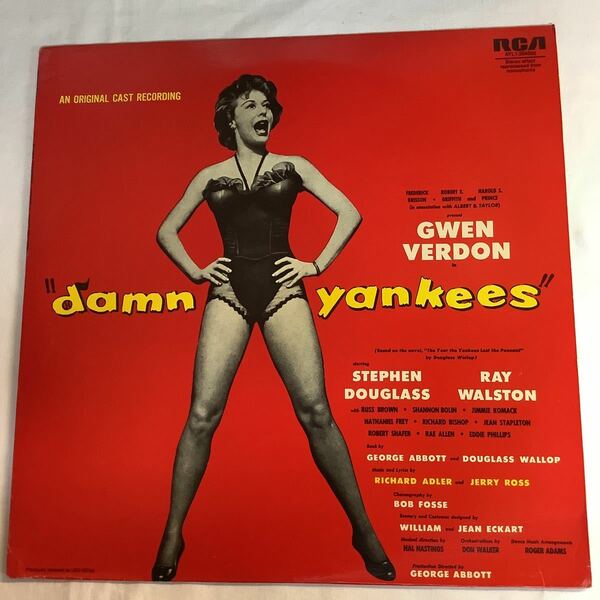 【 レコード 】「くたばれヤンキース」サウンドトラック★damn Yankees 