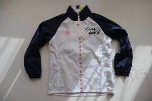 [ new goods ] Le Coq le coq sportif girls Wind jacket sport wear child clothes /QMJOJF30 Junior 150