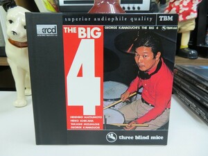 青7｜無傷★ XRCD / 高音質(superior audiophile quality) / TBM(Three Blind Mice) / 和ジャズ ★ジョージ川口「THE BIG4」