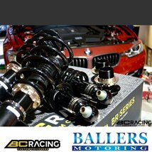 BC Racing コイルオーバーキット VW ゴルフ6 1K Frストラット55mm車 2009～2012年 車高調 ダンパー BCレーシング BR RAタイプ 新品 1台分_画像3