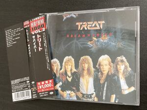 TREAT [トリート] 1987年 『DREAMHUNTER』 日本盤帯付きCD ロバート・アーンルンド、ジェイミー・ボーガー